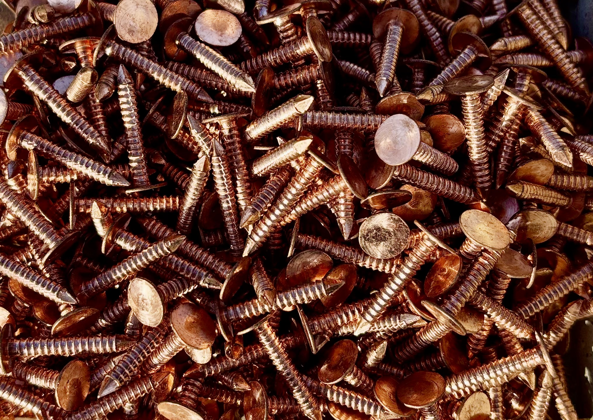 25 mm copper ring shank nails