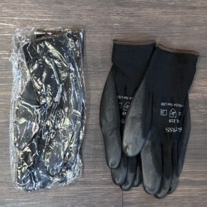 LIGHTWEIGHT PU-COATED WORK GLOVES (LEADWORK)