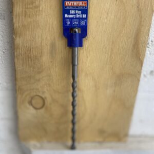 10mm x 210mm SDS Plus drill bit for concrete brick and masonry