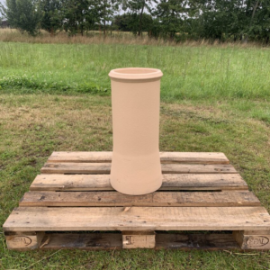600mm Buff Round Cannon Chimney Pot